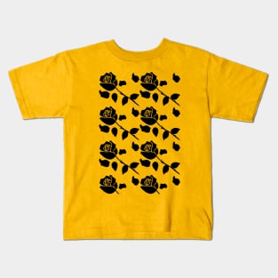 Black roses Kids T-Shirt